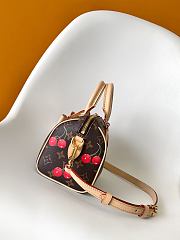 Louis Vuitton x Takashi Murakami Monogram Cerises Speedy Bandoulière 20 13.5 x 12 x 20.5 cm - 5
