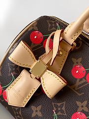 Louis Vuitton x Takashi Murakami Monogram Cerises Speedy Bandoulière 20 13.5 x 12 x 20.5 cm - 2