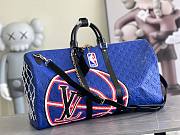 Louis Vuitton Keepall Bandouliere 55 NBA LV Blue Basketball Weekend Travel Bag 55 x 31 x 26 cm - 1