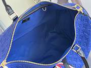 Louis Vuitton Keepall Bandouliere 55 NBA LV Blue Basketball Weekend Travel Bag 55 x 31 x 26 cm - 4