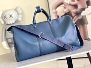 Louis Vuitton Keepall Bandoulière in dark blue 50 x 29 x 23 cm - 5