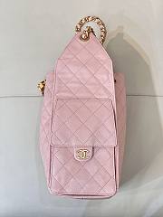  Chanel 25 Large Hobo Bag in light pink 40-29-14cm - 2