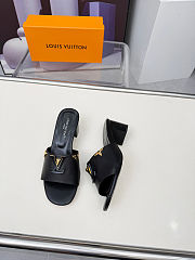  Louis Vuitton Mare Mule in black leather - 3