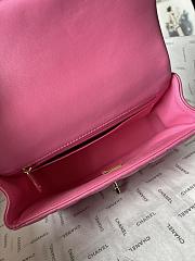 Chanel top handle in hot pink 20x14x7 cm - 2