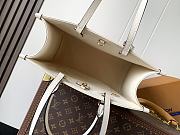Louis Vuitton OnTheGo MM tote in the Cream Saffron colorway 34x26x13 cm - 6