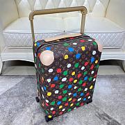 Louis Vuitton Yayoi Kusama Painted Dots Horizon Suitcase (55cm) Dark brown - 2