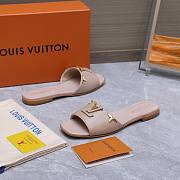Louis Vuitton LV Capri Flat Mules in beige color - 2