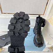 Prada Monolith Brushed Leather and Re-Nylon Boots with Pouch - 2