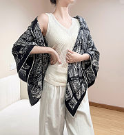 Dior Plan de Paris scarf 140*140cm - 4
