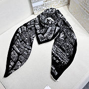 Dior Plan de Paris scarf 140*140cm - 3