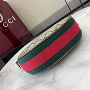Gucci Ophidia Mini Bag In Beige Brown 15x20x5cm - 4