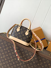 Louis Vuitton LV Alma BB Handle Brown Bag 15x19.5x10cm - 5