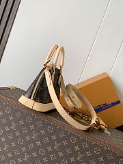 Louis Vuitton LV Alma BB Handle Brown Bag 15x19.5x10cm - 4