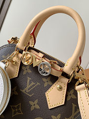 Louis Vuitton LV Alma BB Handle Brown Bag 15x19.5x10cm - 6