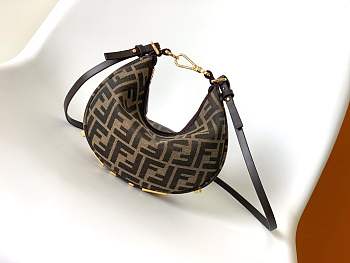 Fendi Fendigraphy Mini hobo bag 20-7.5-13cm