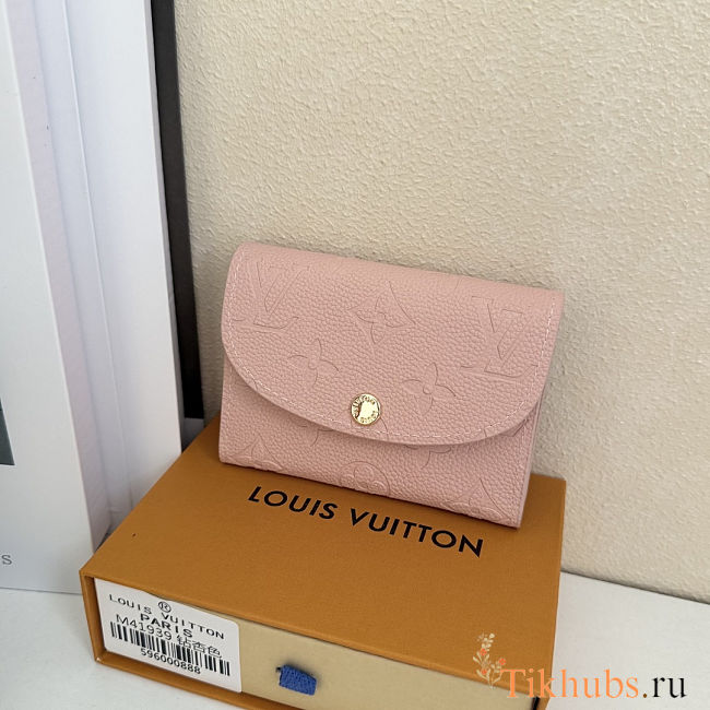 Louis Vuitton Rosalie Coin wallet in pink 11×8×2.5cm - 1