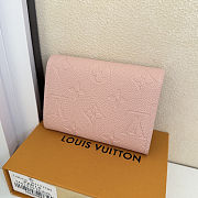 Louis Vuitton Rosalie Coin wallet in pink 11×8×2.5cm - 3
