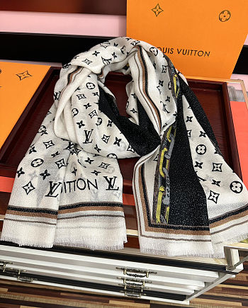 Louis Vuitton Bejeweled Scarf 100x200cm