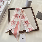 Dior Toile De Jouy Sauvage Mitzah Scarf Ivorya - 1