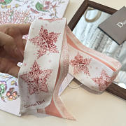 Dior Toile De Jouy Sauvage Mitzah Scarf Ivorya - 2