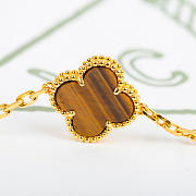  Van Cleef & Arpels Vintage Alhambra 5 Motifs Bracelet - 4