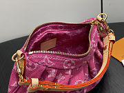 Louis Vuitton Pochette Valley Monogram Denim Pink Fuchsia Bag 15x7x21cm - 3