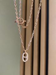 Hermes Mini Maillon Necklace - 5