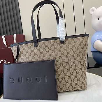 Gucci Totissima Medium Tote Bag Beige 30x28x26cm