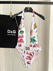 Dolce & Gabbana Capri Printed Halterneck - 1