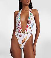 Dolce & Gabbana Capri Printed Halterneck - 6