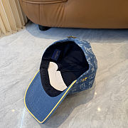Louis Vuitton Monogram Jacquard Denim Cap.  - 3