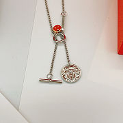 Hermès Amulettes Ex-Libris Necklace - 3