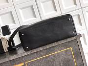 Chanel Calfskin Cerf Executive Shopper Tote Black 24 x36 x14 cm - 2
