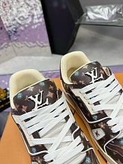 Louis Vuitton x Tyler the Creator LV Trainer sneakers in Mocha Multicolor - 2