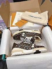 Louis Vuitton x Tyler the Creator LV Trainer sneakers in Mocha Multicolor - 6