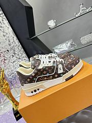 Louis Vuitton x Tyler the Creator LV Trainer sneakers in Mocha Multicolor - 5