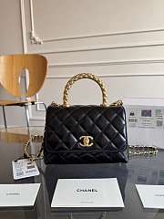 Chanel Mini Coco Handle Bag 19×13×9cm - 1