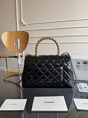 Chanel Mini Coco Handle Bag 19×13×9cm - 6