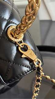 Chanel Mini Coco Handle Bag 19×13×9cm - 3