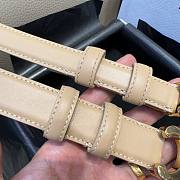 Celine Triomphe Belt in Smooth Calfskin Nude Belt - 5