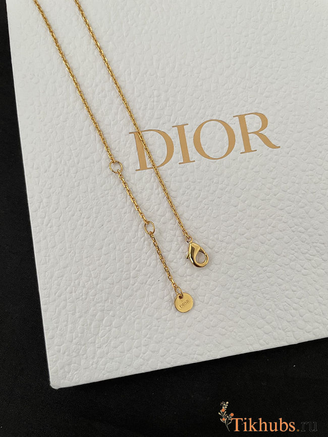 Dior Clair D Lune Gold Necklace - 1