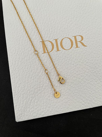 Dior Clair D Lune Gold Necklace