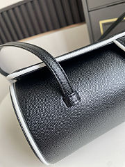 Chanel Preppy Bowling Bag 11X30X11cm - 2