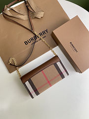 Burberry House Check Canvas and Leather Henley Wallet on Chain 21 x 4 x 11cm - 6