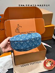 Louis Vuitton Pochette Valley Monogram Denim Blue Bag  - 2