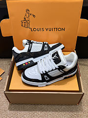 Louis Vuitton Trainer Black White Sneaker - 5