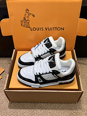 Louis Vuitton Trainer Black White Sneaker - 3