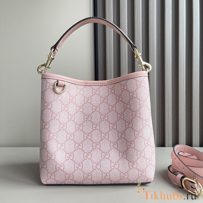 Gucci GG Emblem Small Bucket Bag 20.5x18x11.5 - 1