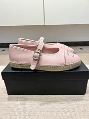 Chanel Mary Jane Pink Shoe - 4