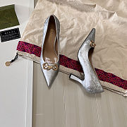 Gucci Zumi Mid-Heel Pumps 7cm - 6